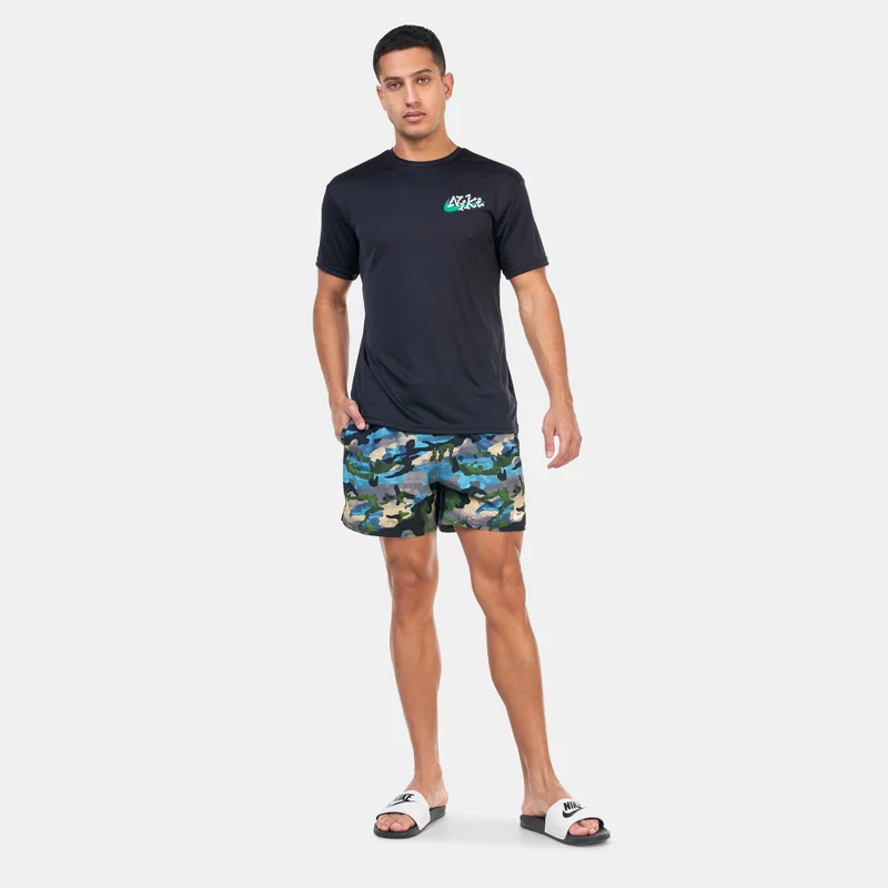 Nike Men's Printed Hydroguard Swimming T-Shirt